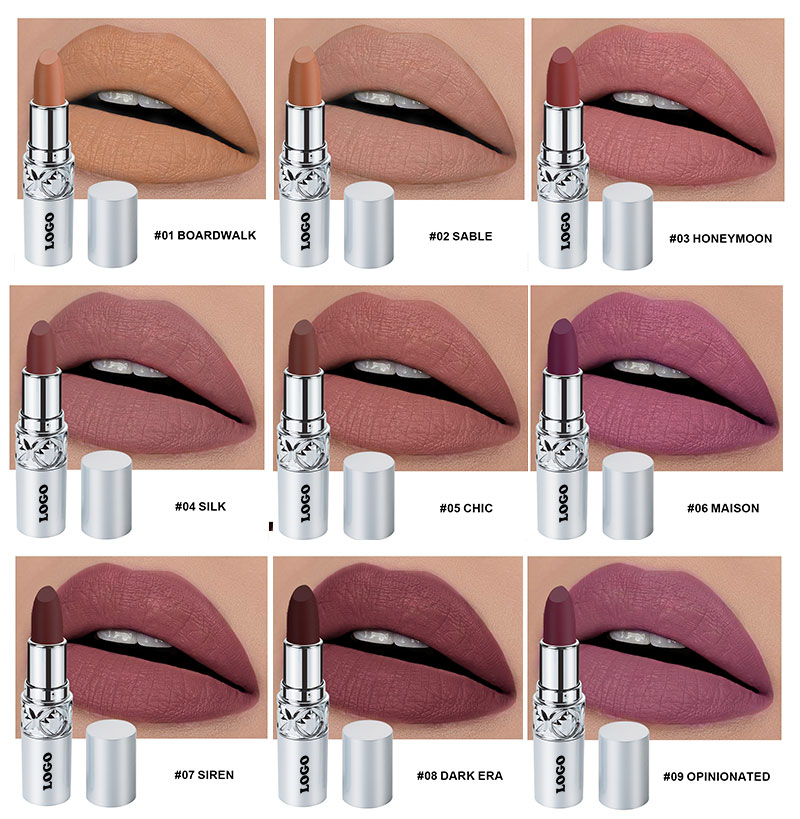 Lipstick color shades