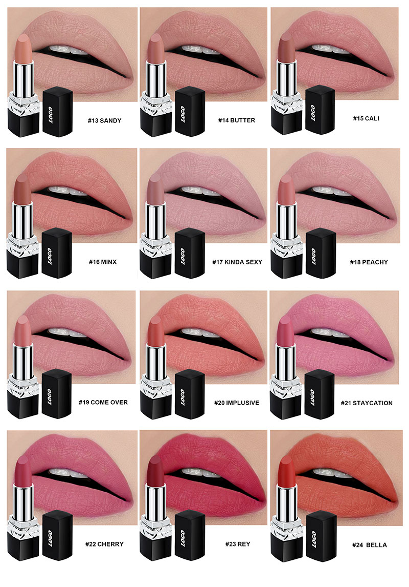 Lipstick color shades