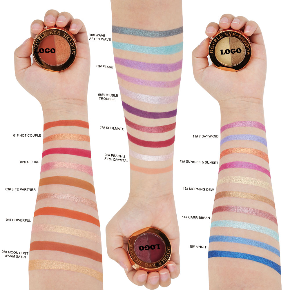 Duo eyeshadow factory