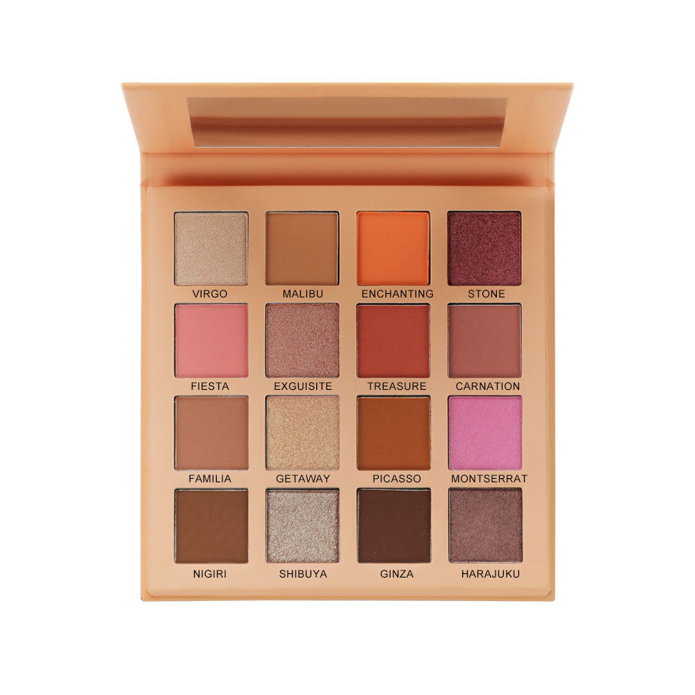 Matte 16C Colors Eyeshadow Palette Supplier
