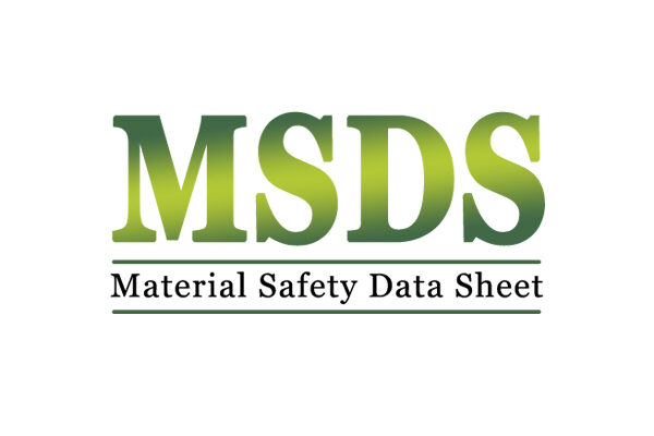 MSDS certificate 
