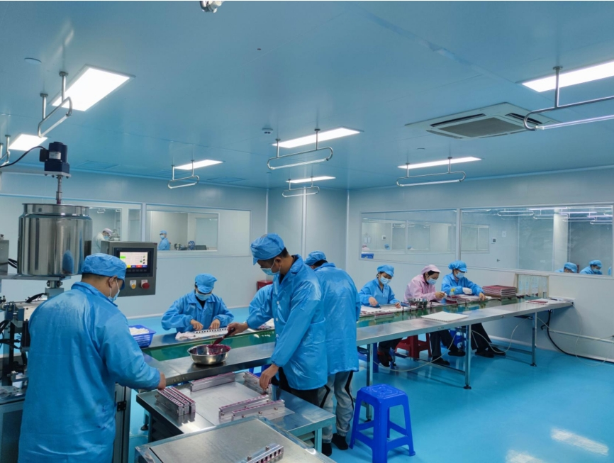 Cosmetics factory