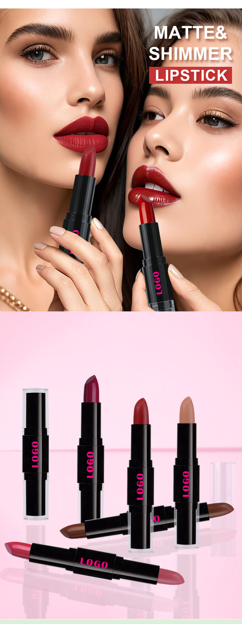 Double lipstick factory