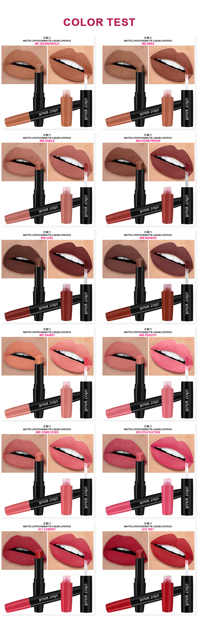 Lip kit 2 in 1 factory