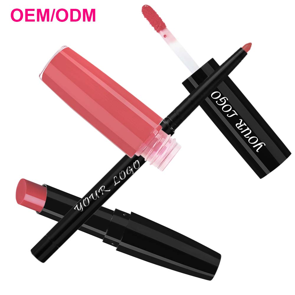 Lip Set Moisturizing Lipstick Matte Liquid Lipstick And Lip Liner Manufacturer