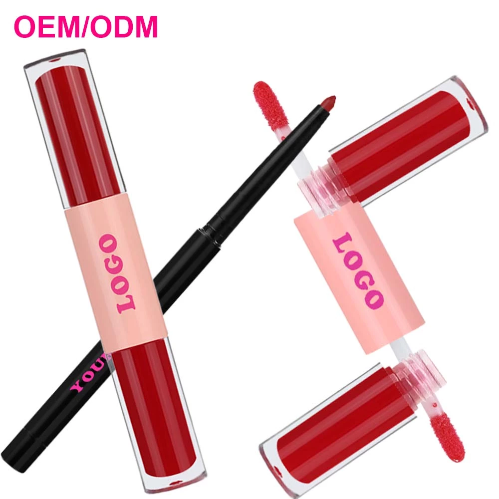 Duo lip gloss lip liner factory