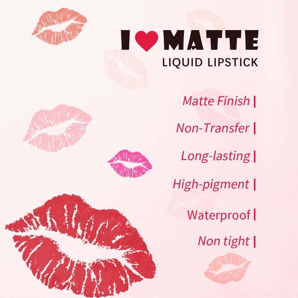 Matte liquid lipstick supplier