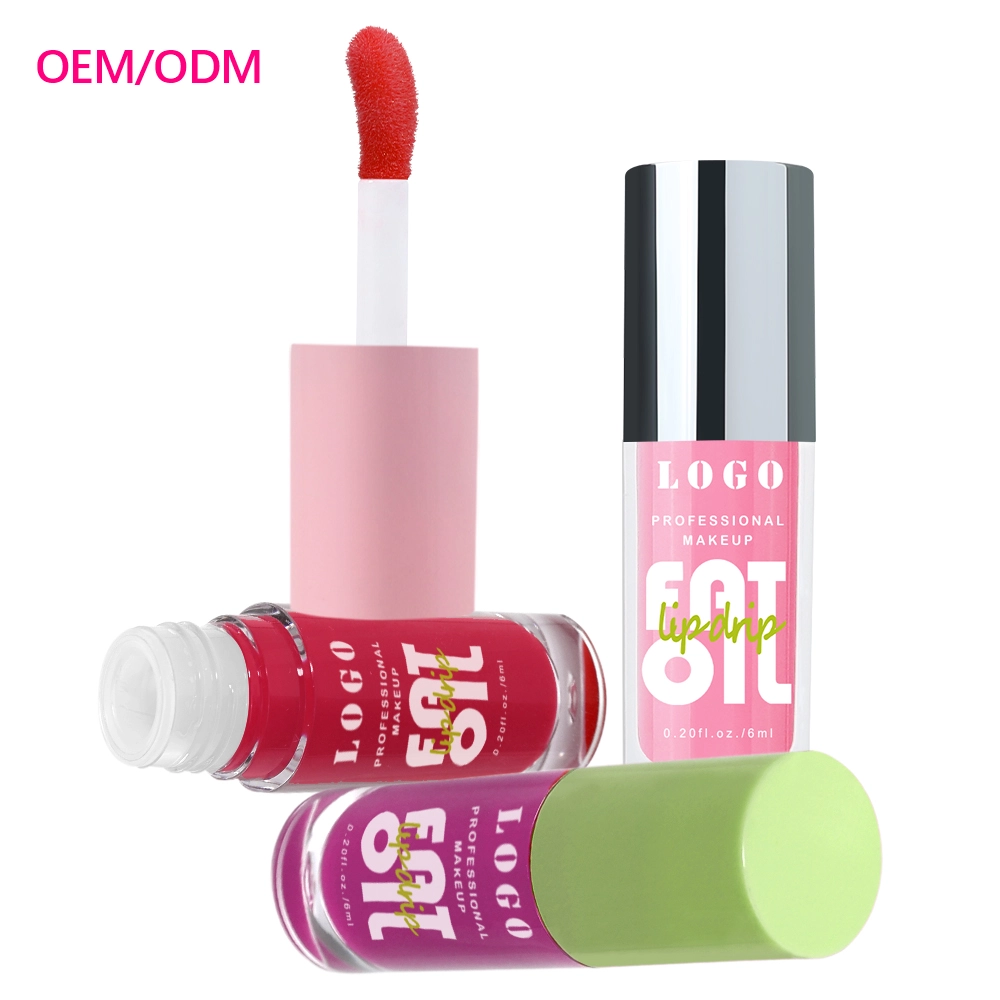 Private Label Glossy Lip Plumping Oil Manufacturer