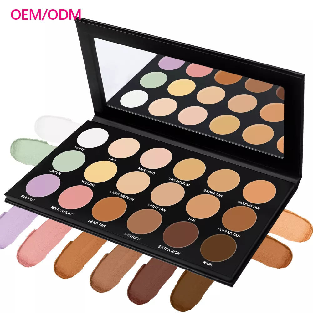 Private Label Soft Matte Complete Cream Concealer Palette Factory