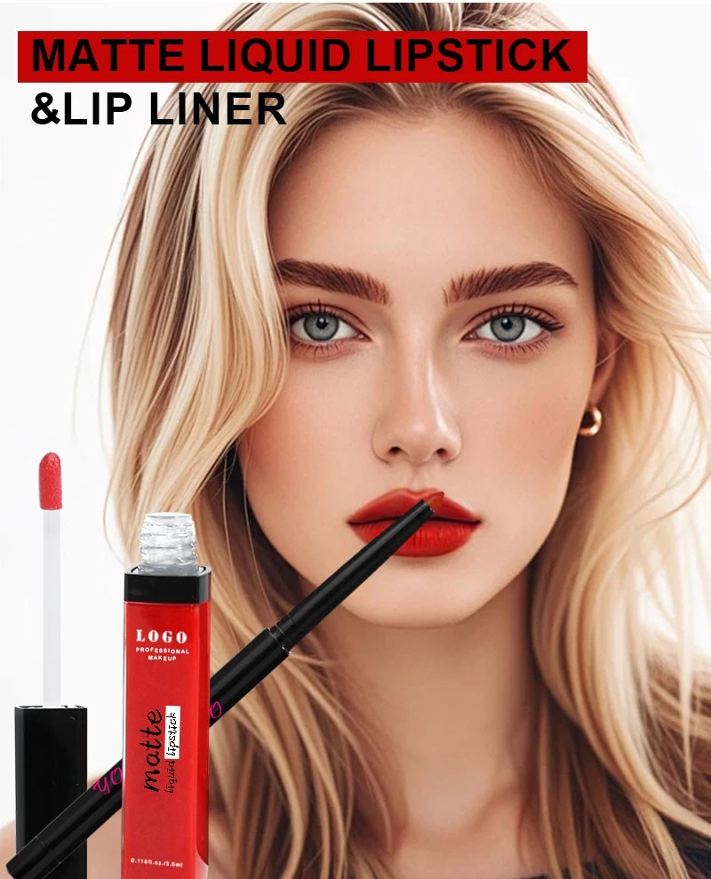 Lip kit liquid lipostick & Lip liner