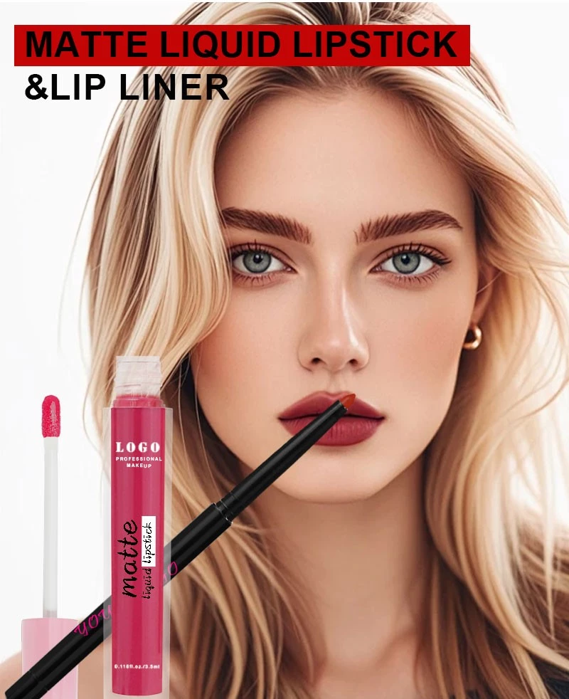 Lip kit liquid lipostick & Lip liner factory