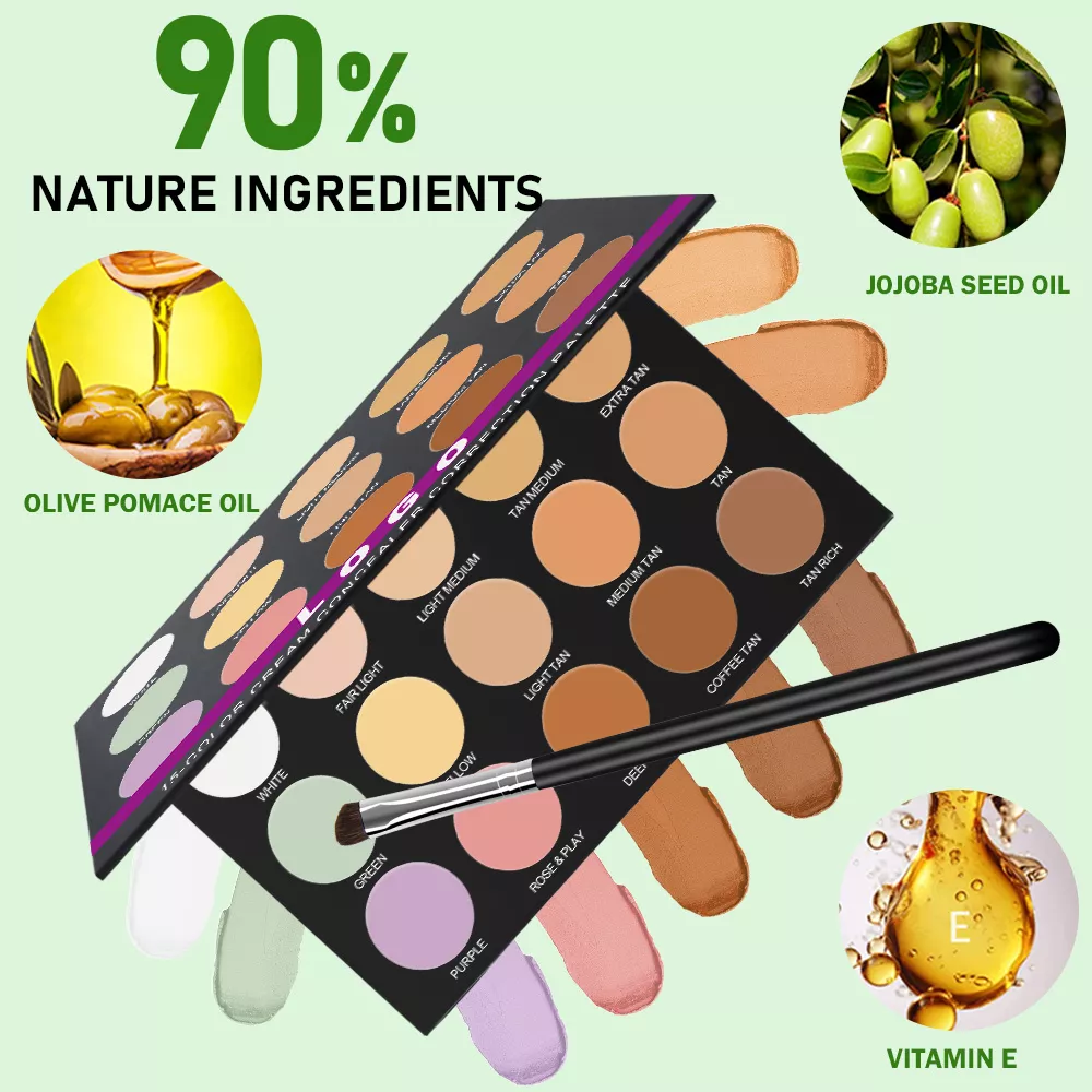 15 Colors Concearler Palette Factory