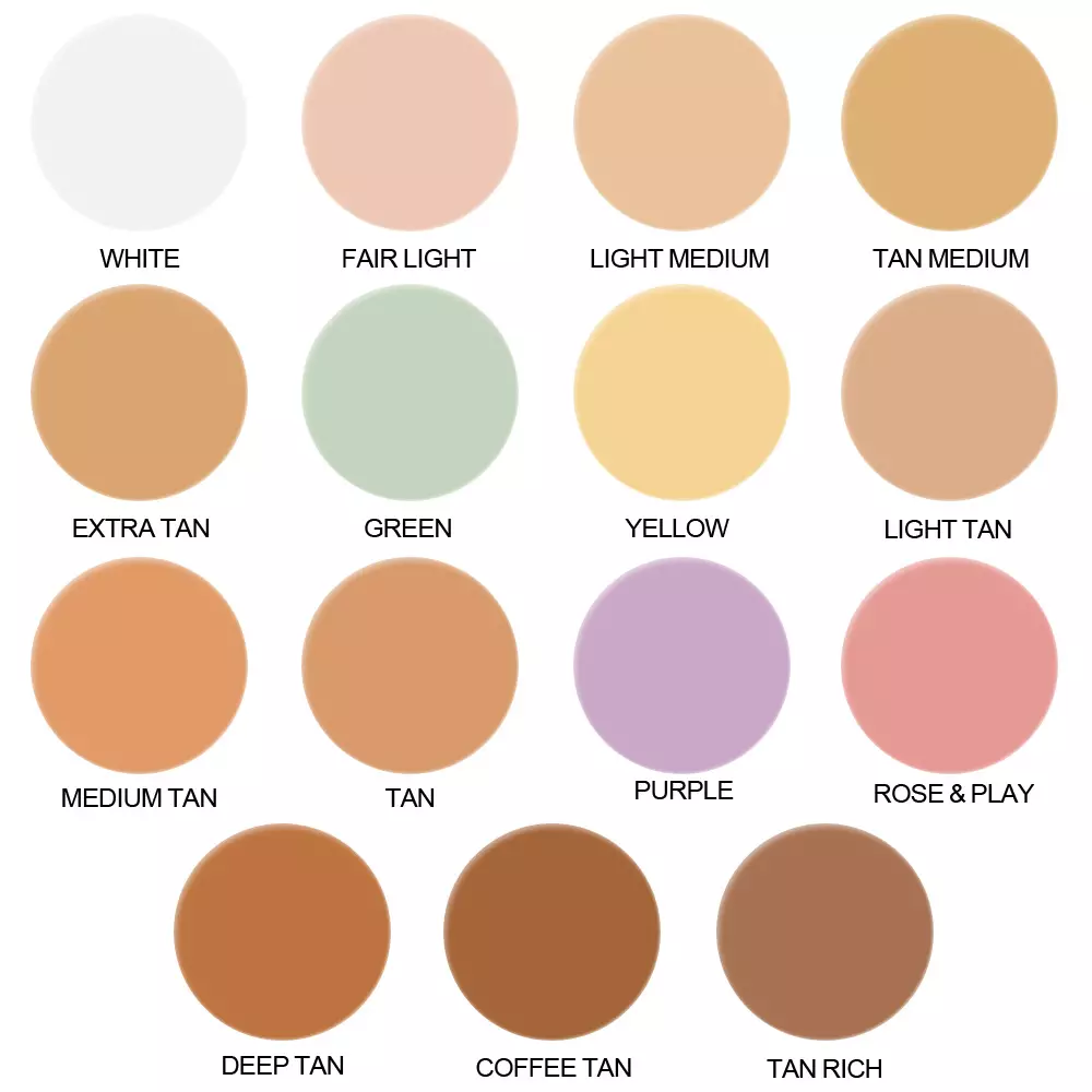 15 Colors Concearler Palette Factory