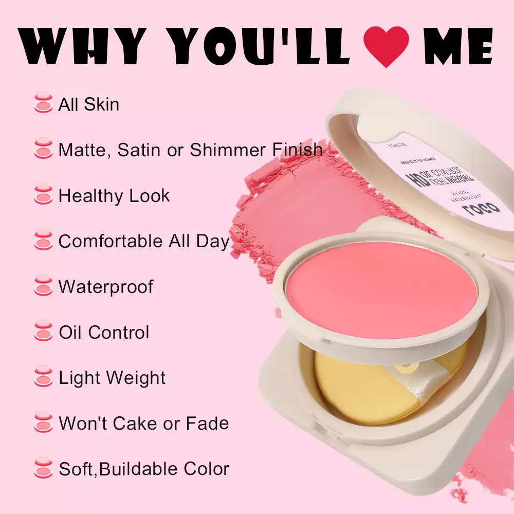 Talc Free Powder Blush Factory