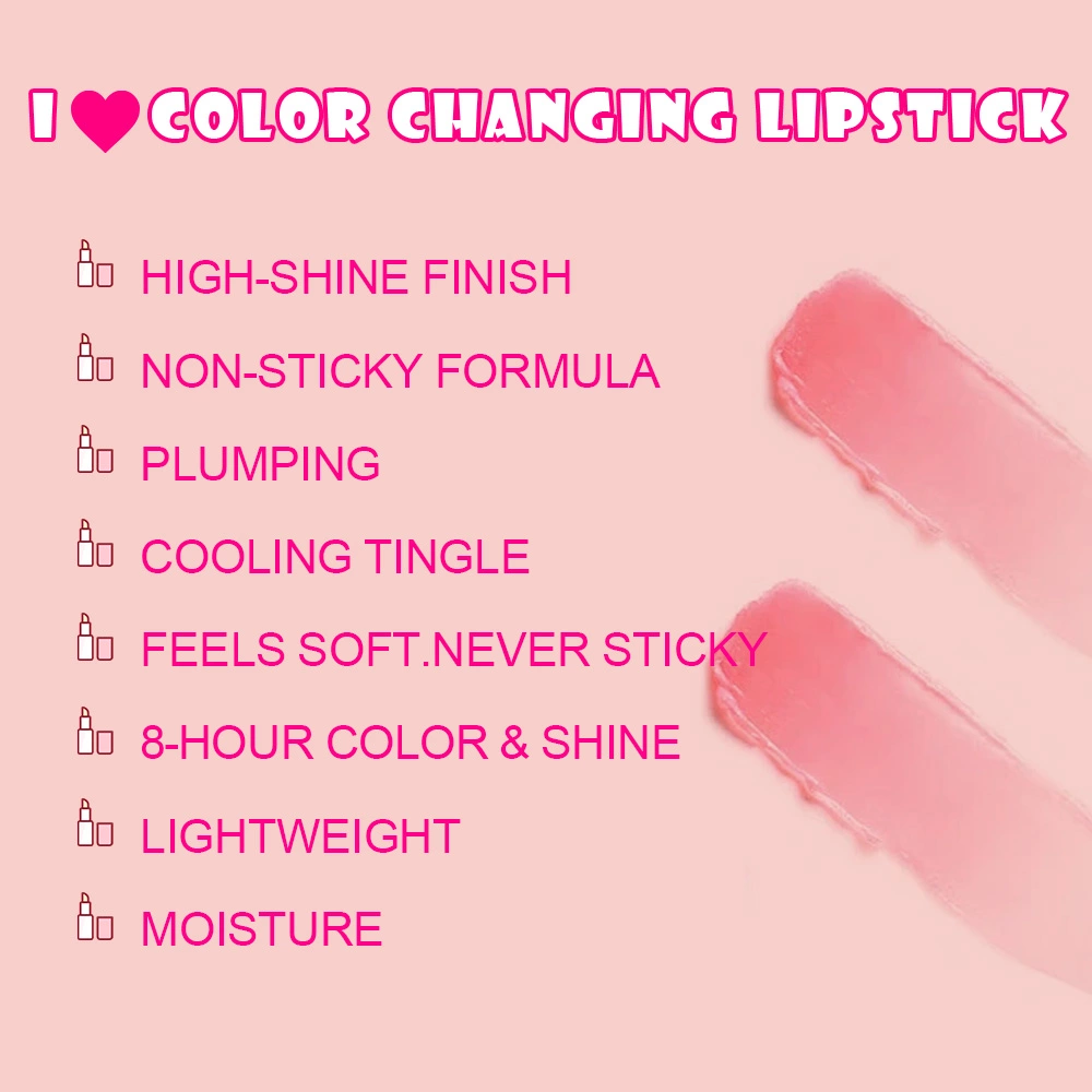 Color changing lipstick supplier