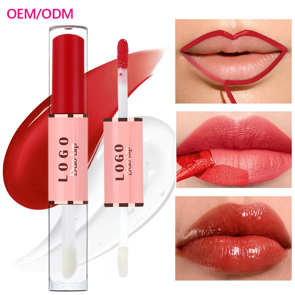 Double Ended 2-in-1 Peel Of Lip Gloss Moisturizing Lip Oil Supplier