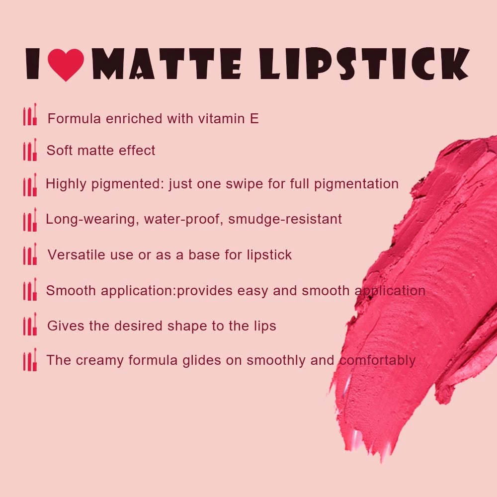 Matte lipstick supplier