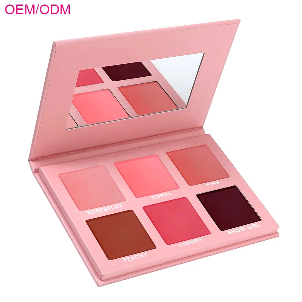 Face Cosmetics Cheek Blush Palettes Factory