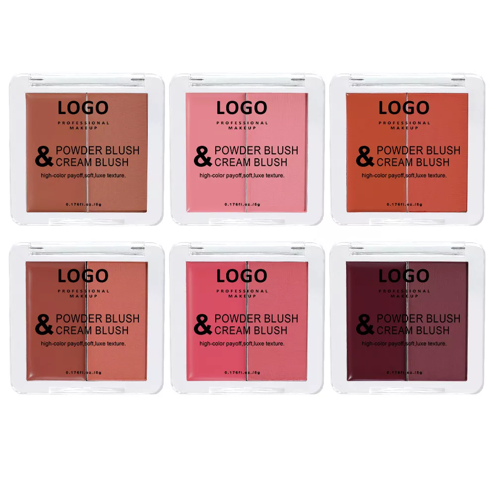 Talc Free Blush Palette Factory 