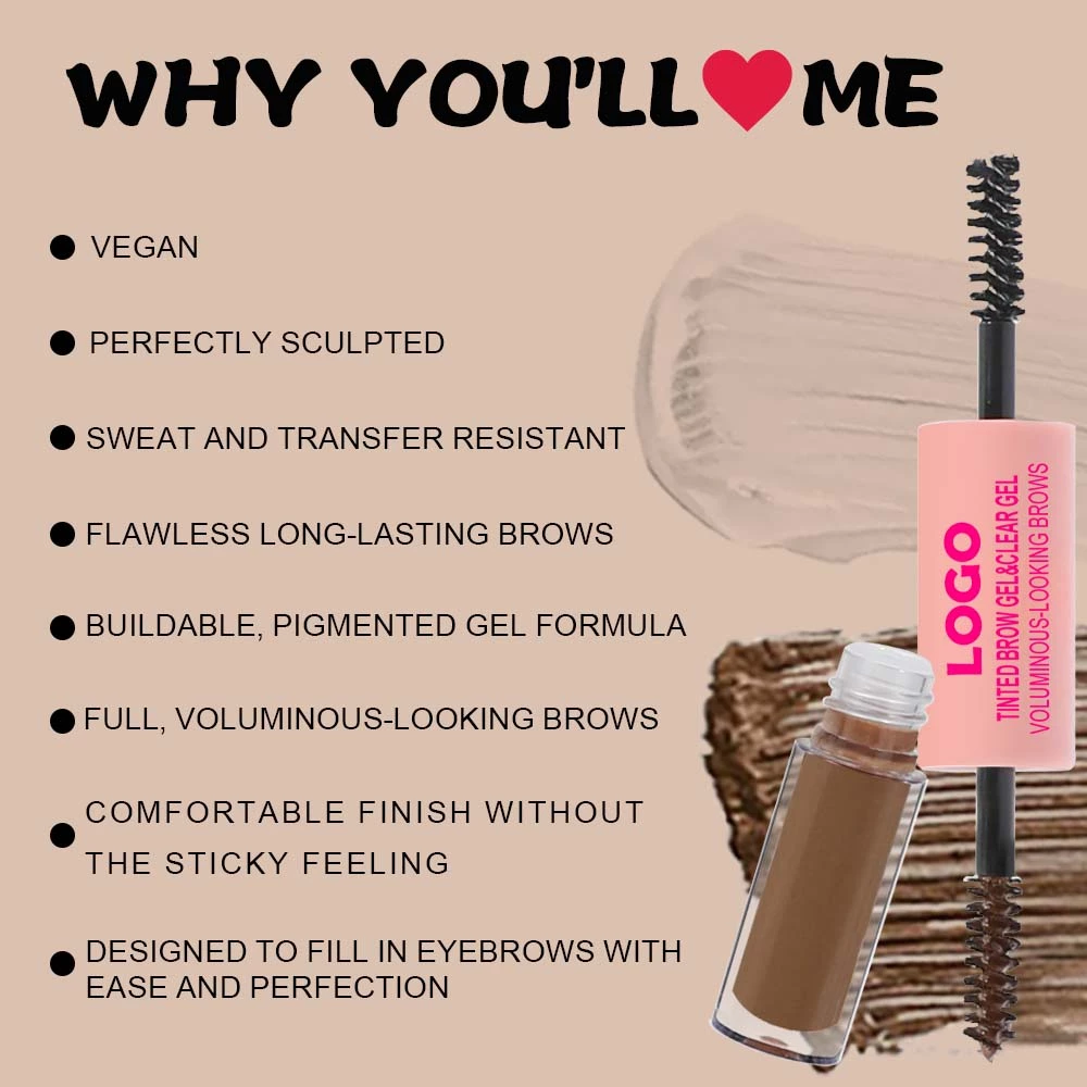 2 in 1 Eyebrow Gel Factory