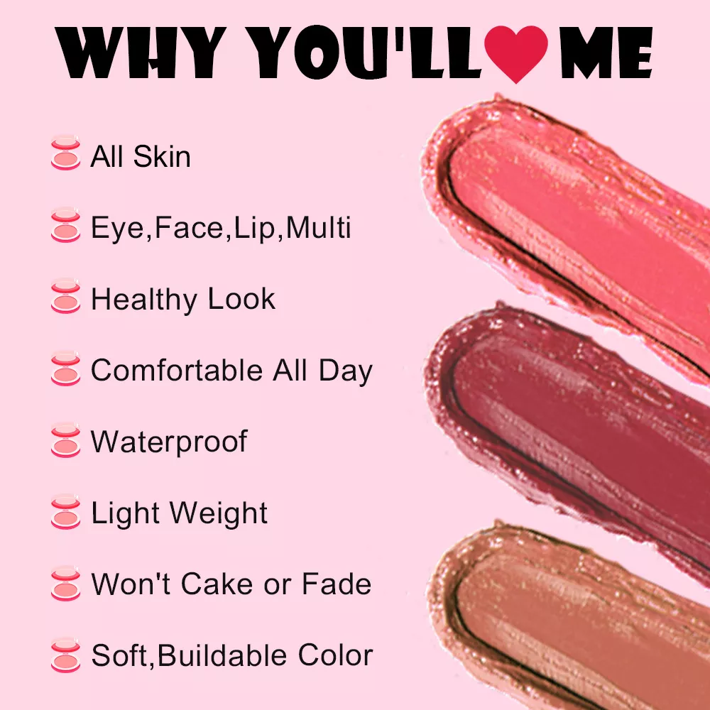 Cream Pot Blush Makeup Factory