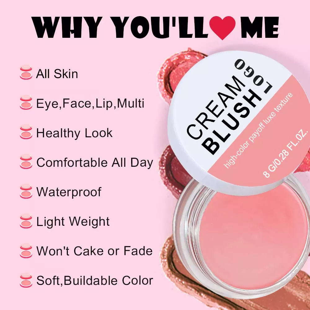 Soft Pink Cream Blush Manufacturer