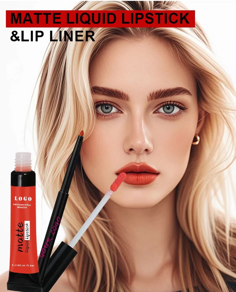 Lip kit liquid lipostick & Lip liner factory