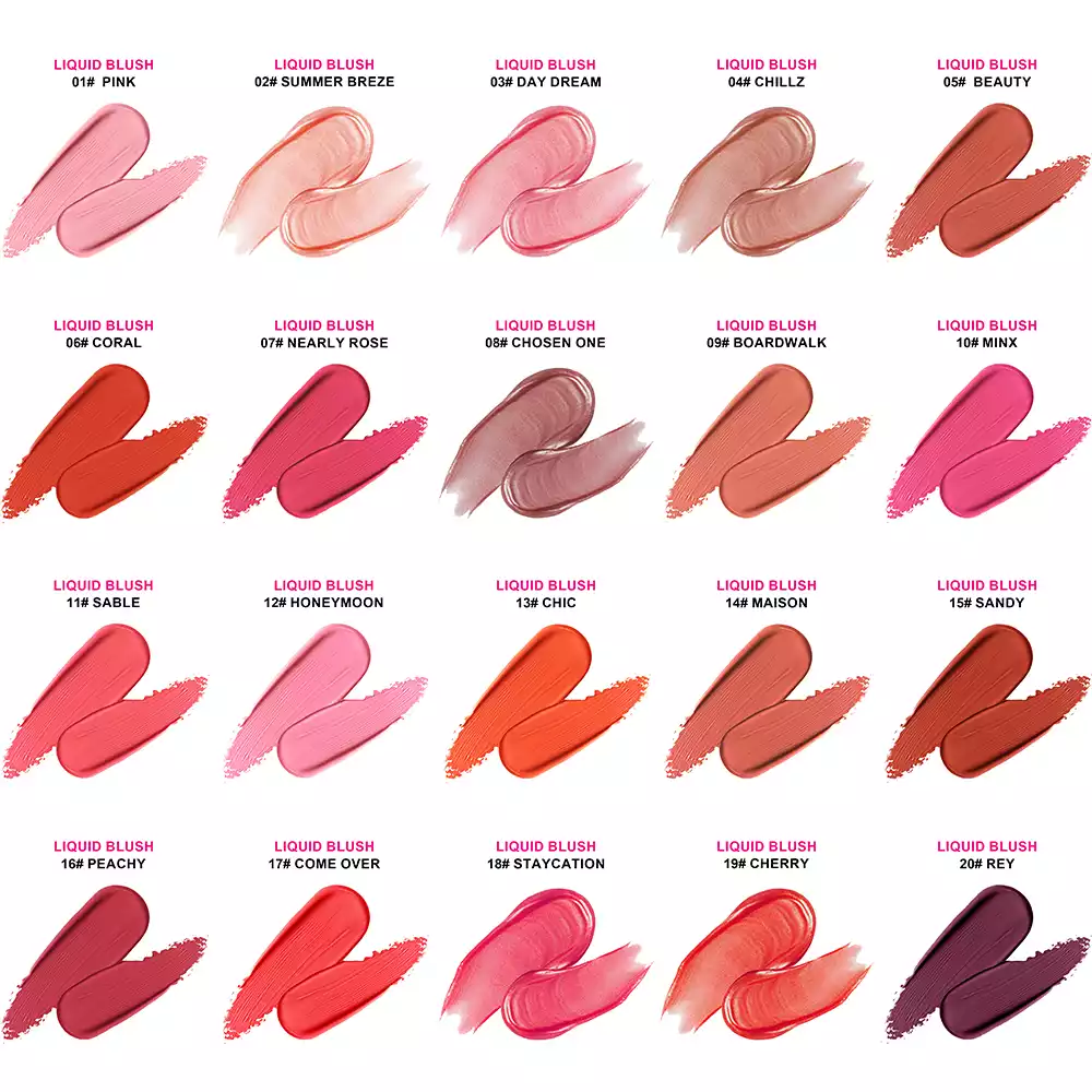 Liquid Blush Makeup Supplier