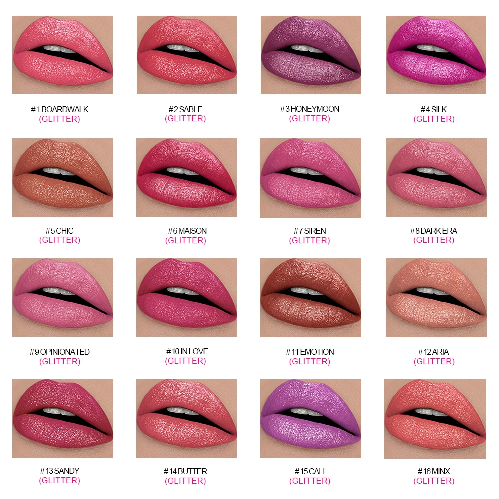 Glitter & Moisturizing Lipstick Supplier
