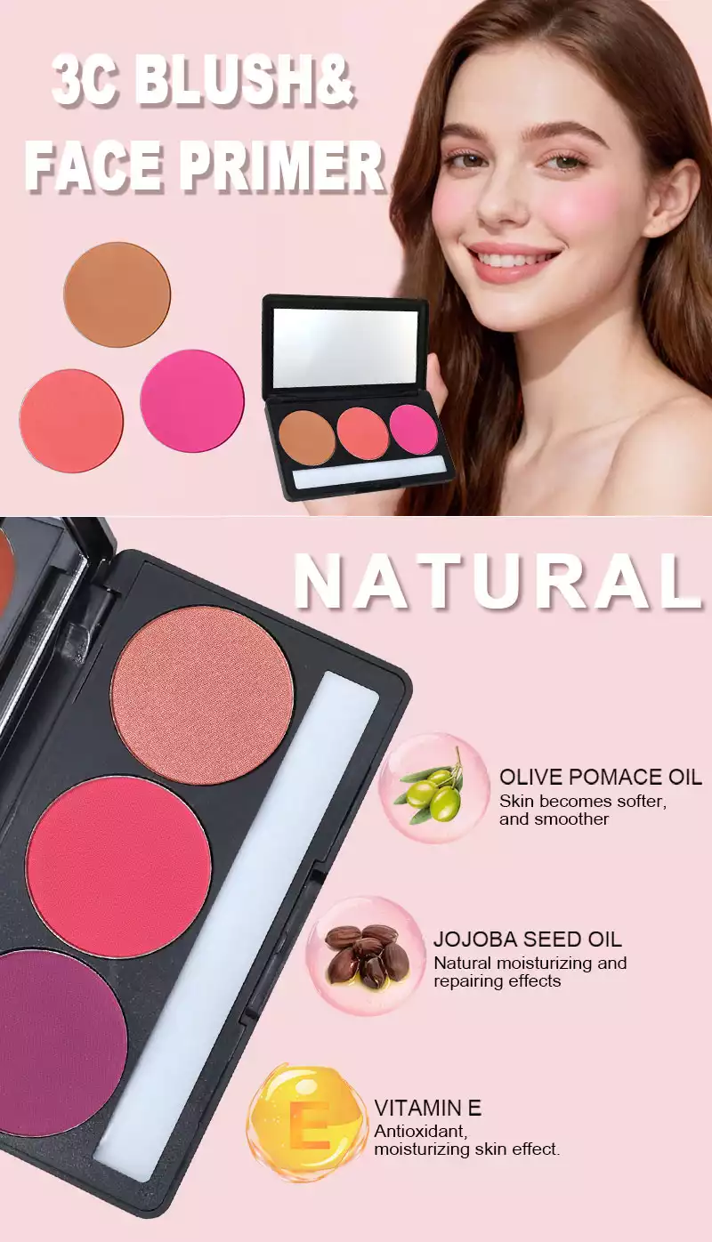 Face Primer with Blusher Palette Factory 