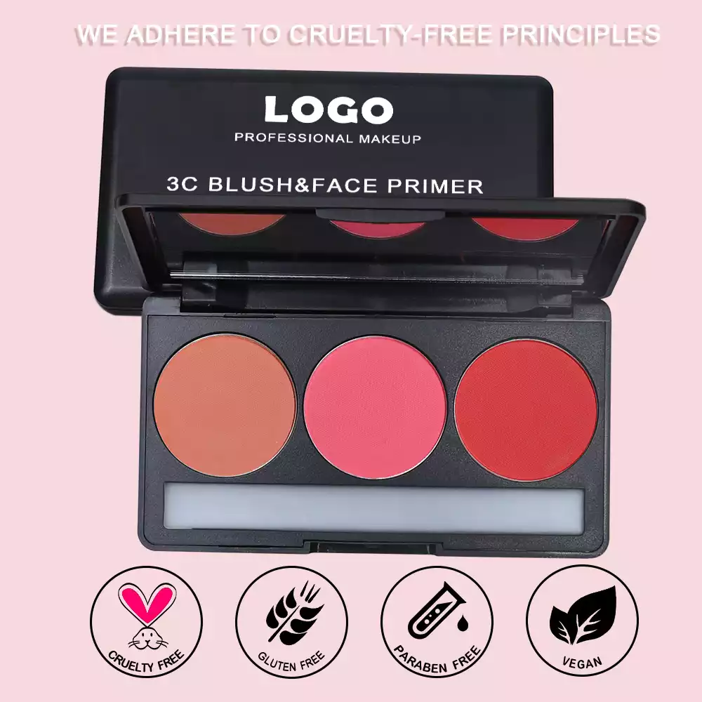 Face Primer with Blusher Palette Factory