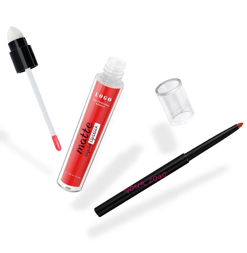 Lip kit liquid lipostick & Lip liner factory