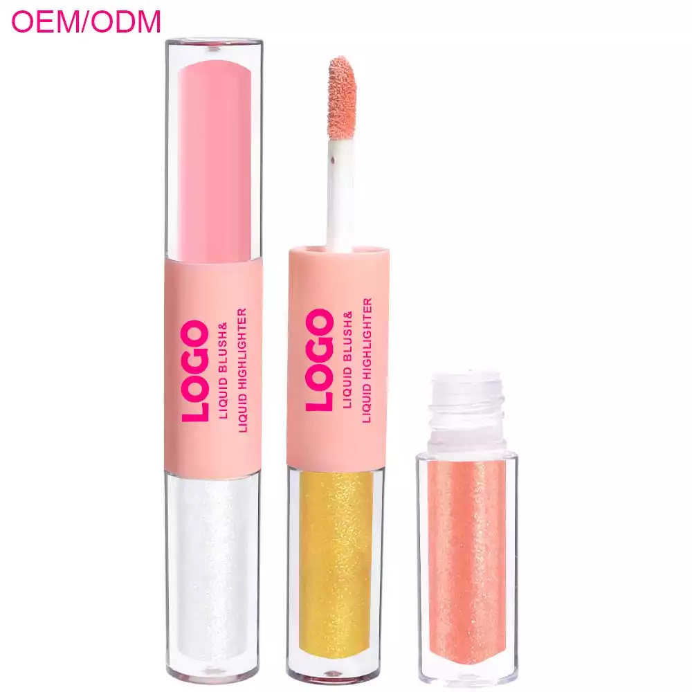 2 in 1 Liquid Blush & Highlighter Double Makeup Manufacturer
