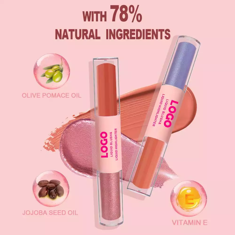 Liquid Blush & Highlighter Double Makeup Manufacturer