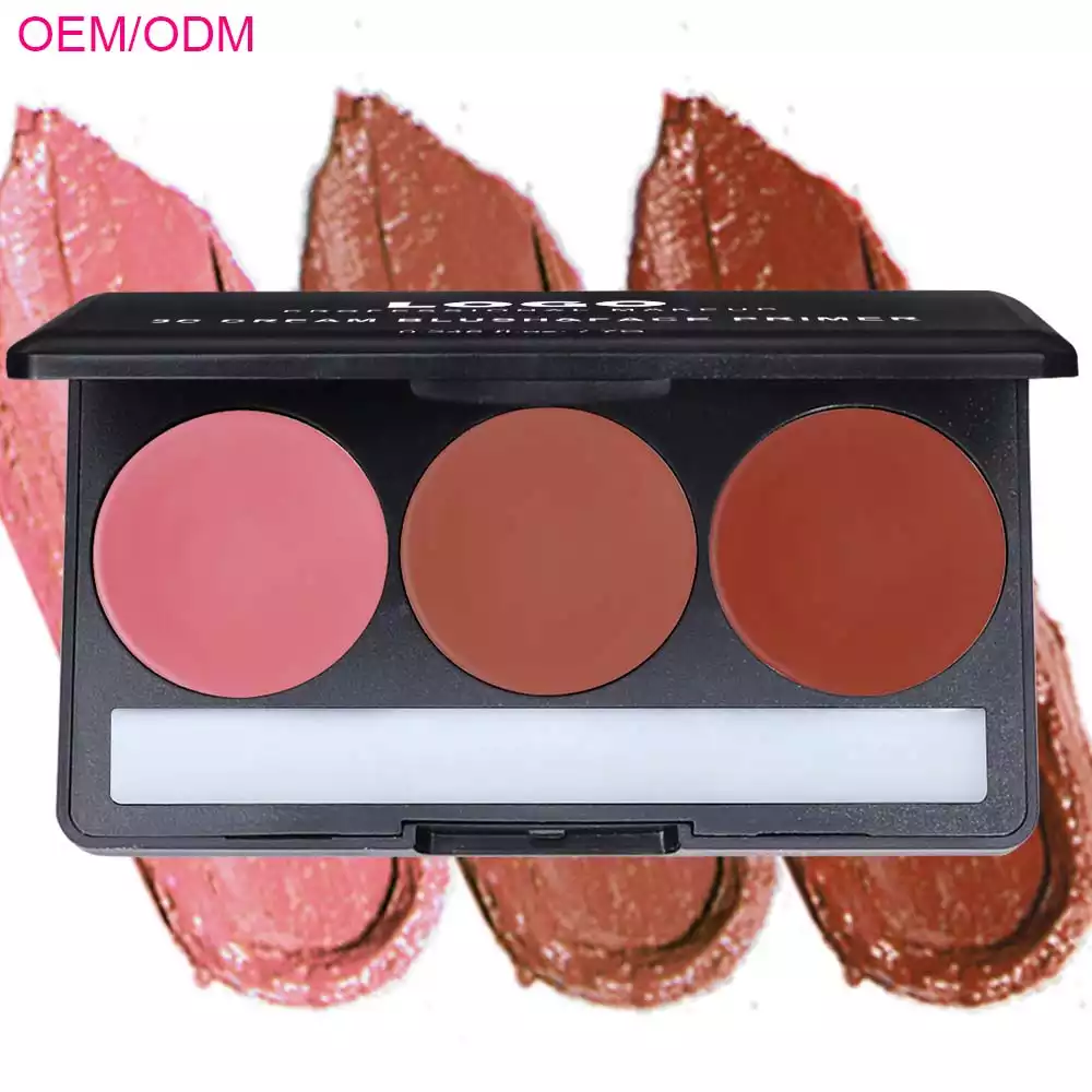 Best Flush Cheeky Vegan Primer Pigmented Cream Blush Kit Company in China