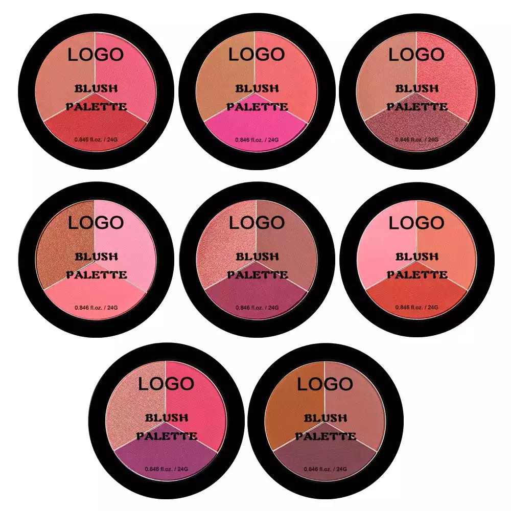 3 in 1 Powder Blush Palette Manufacturer