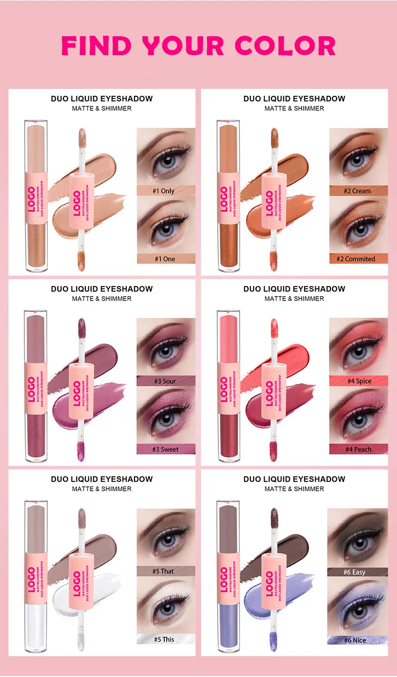 Duo liquid eyeshadow factory