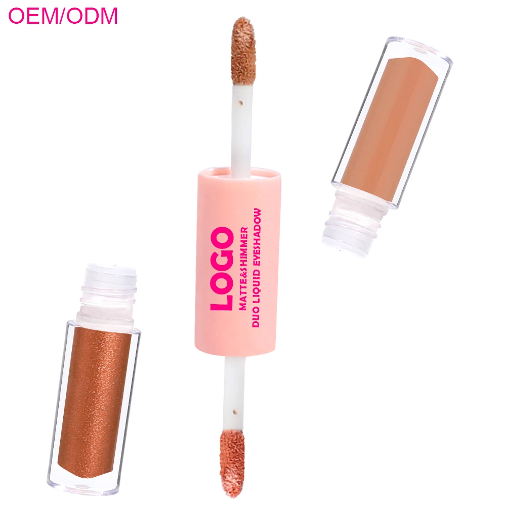 Private Label Vegan Cosmetic Duo Liquid Eyeshadow Factory