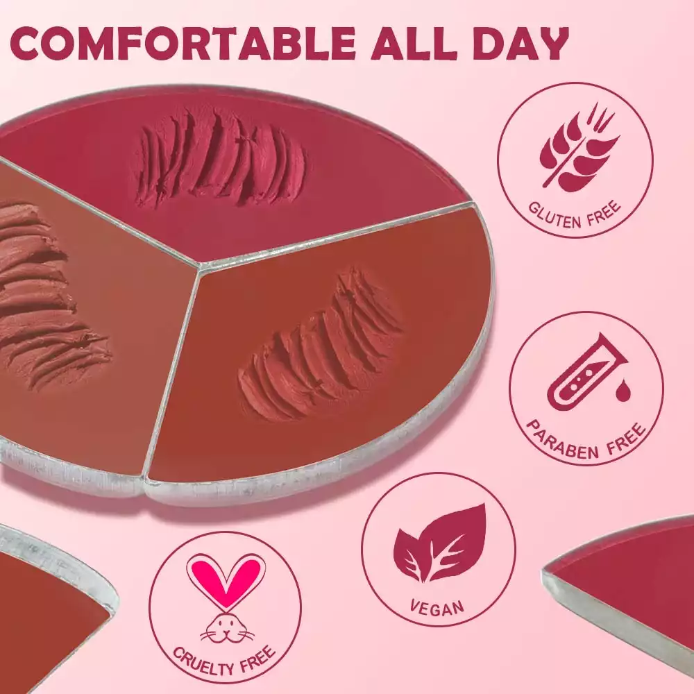 3 in 1 Cream Blusher Palette Factory