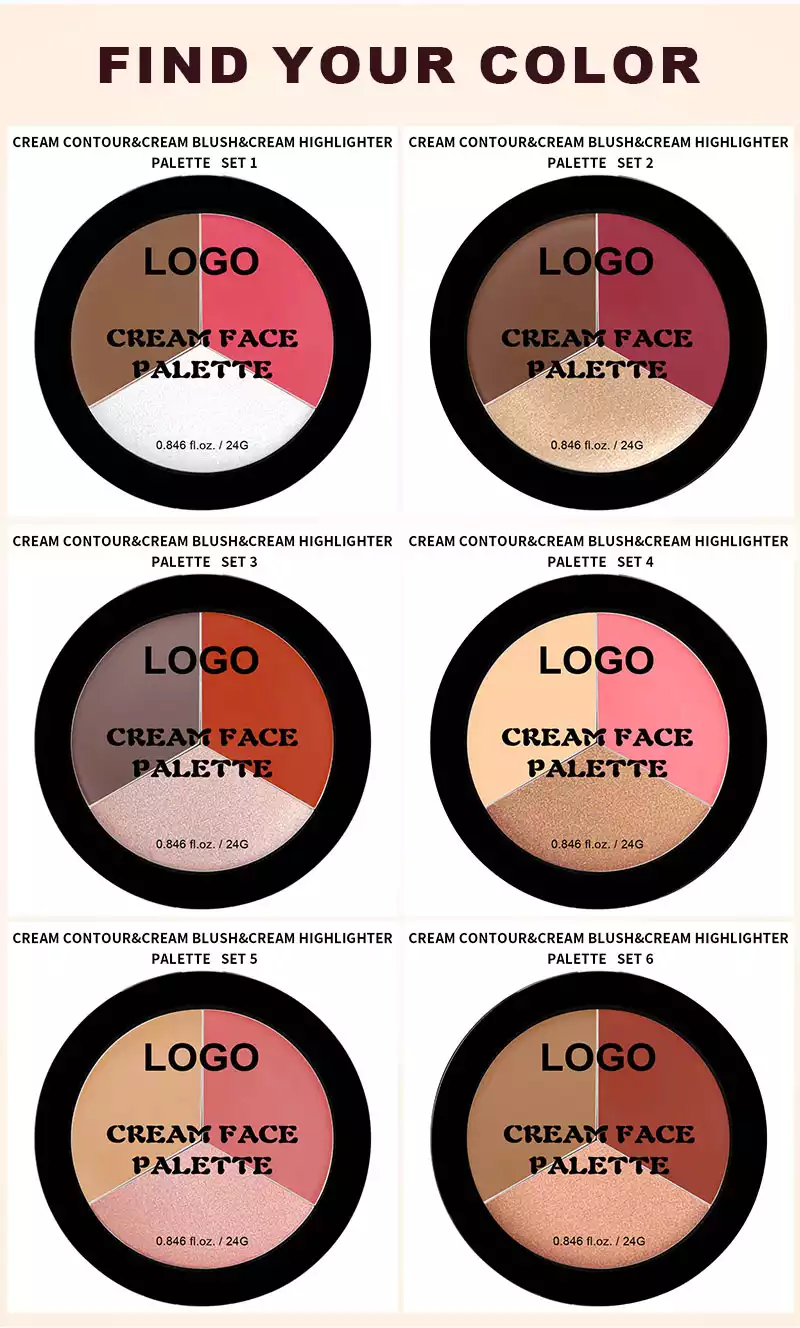 Facial Cream Palette Factory