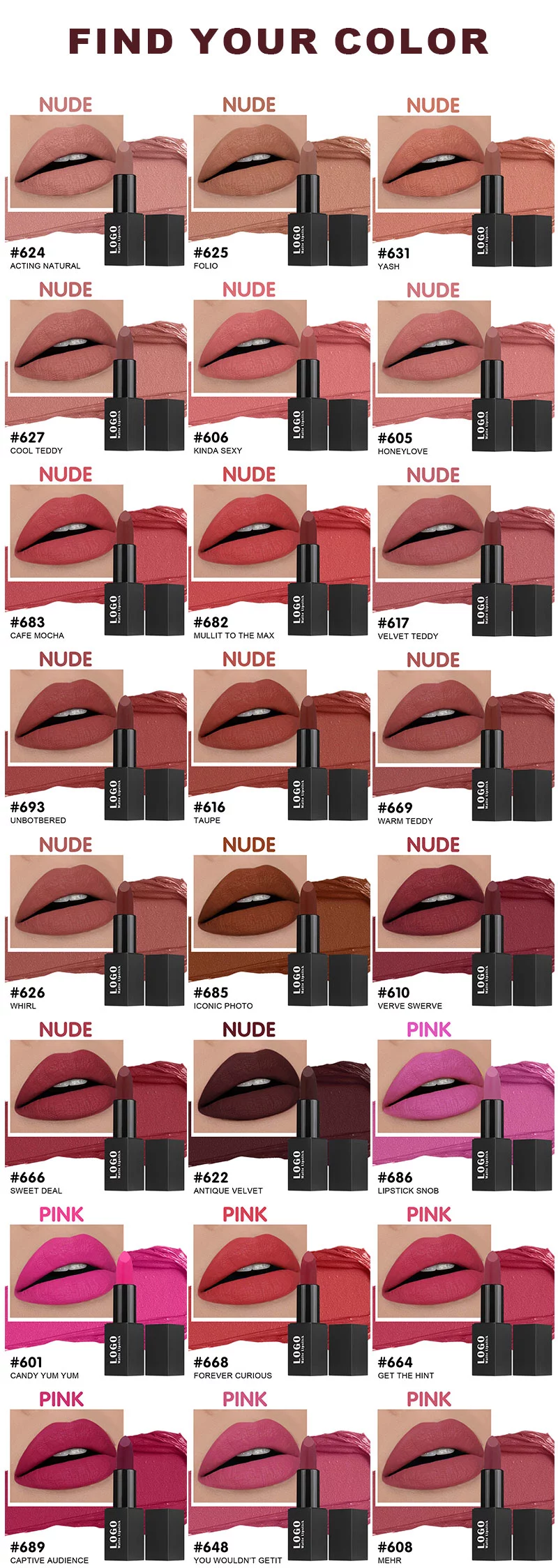 MAC Matte Lipstick Supplier