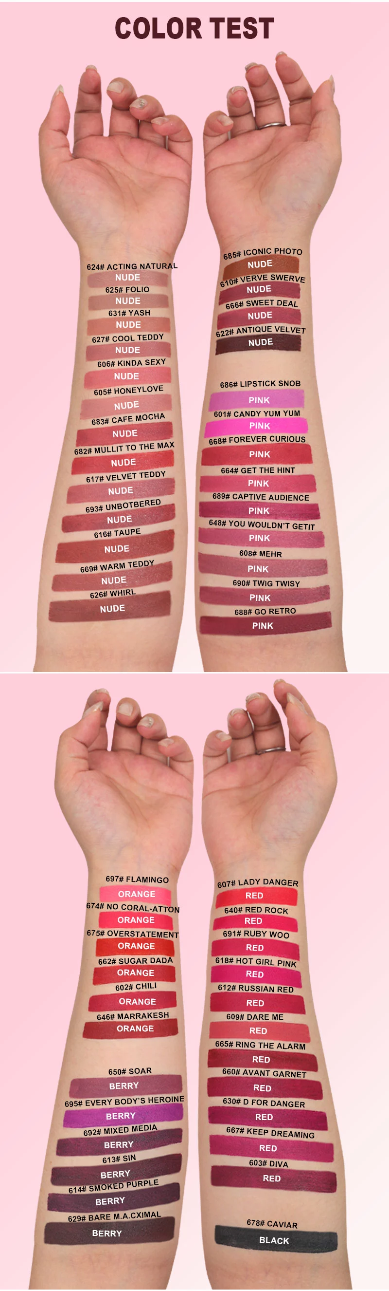 MAC Matte Lipstick Supplier