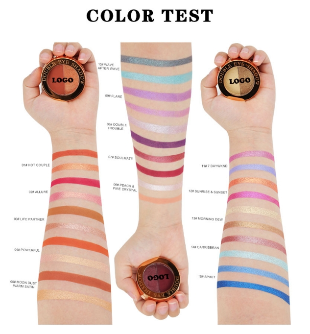Duo eyeshadow factory